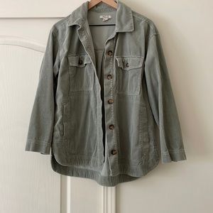 Madewell Corduroy Shacket